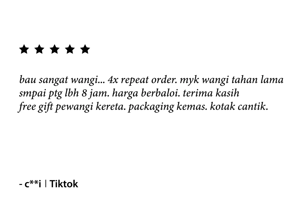 Customer review 5